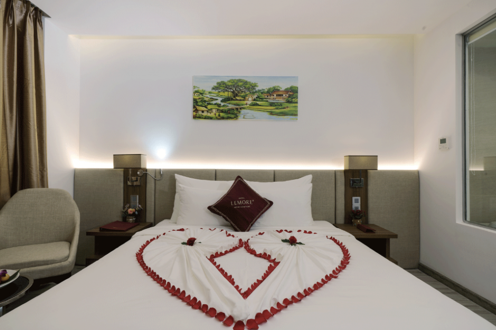 Premier Deluxe with balcony, LeMore Hotel Nha Trang 4*