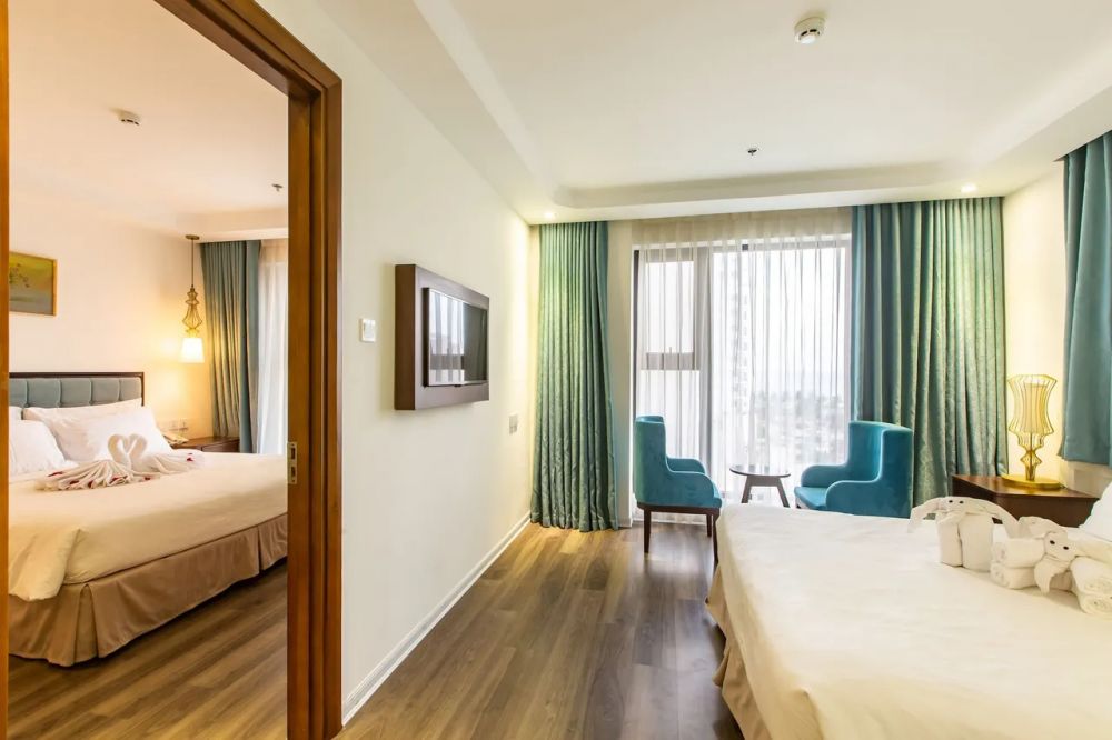Family Suite 2 Bedroom Partial Sea View, Adaline Hotel and Suite 4*