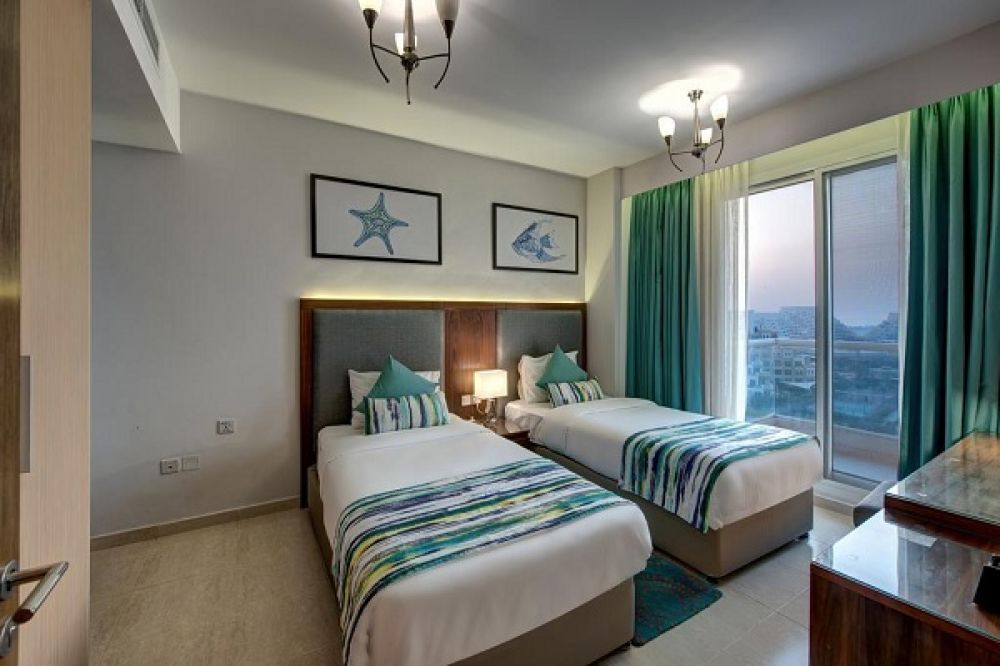 Deluxe Twin Sea View With Balcony, City Stay Beach Hotel Apartment 3*