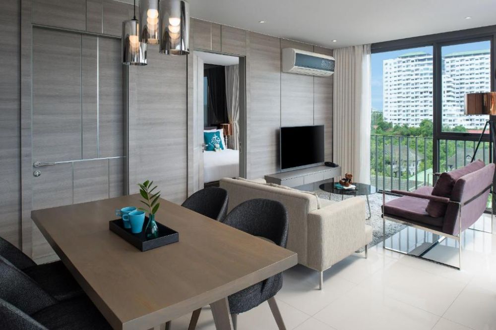 One Bedroom Corner Suite/ SV, Cross Vibe Pattaya Seaphere (ex. X2 Vibe Pattaya Seaphere Residence) 4*