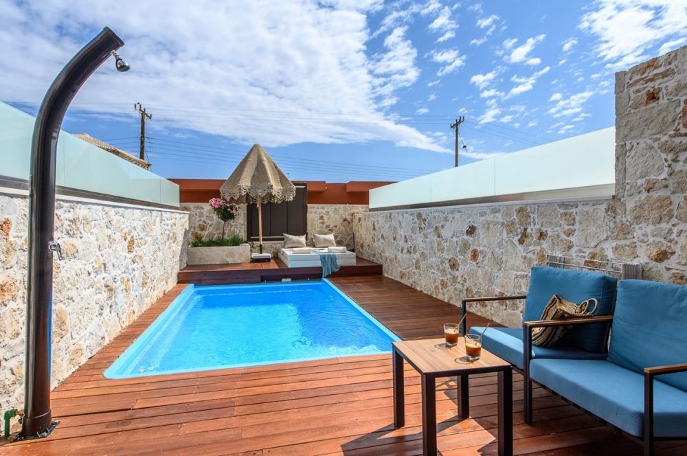 Premium Suite Inland View Private Pool, Esperides Resort Crete, The Authentic Experience 5*
