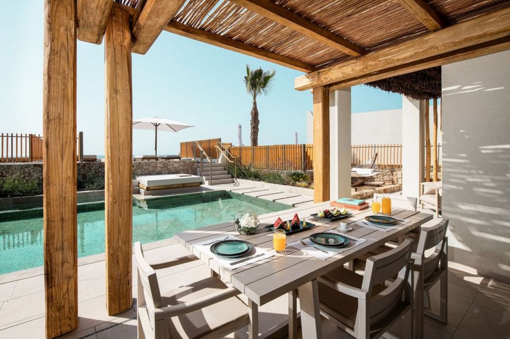 Villa with Private Pool, Mitsis Rinela Beach Resort & Spa 5*