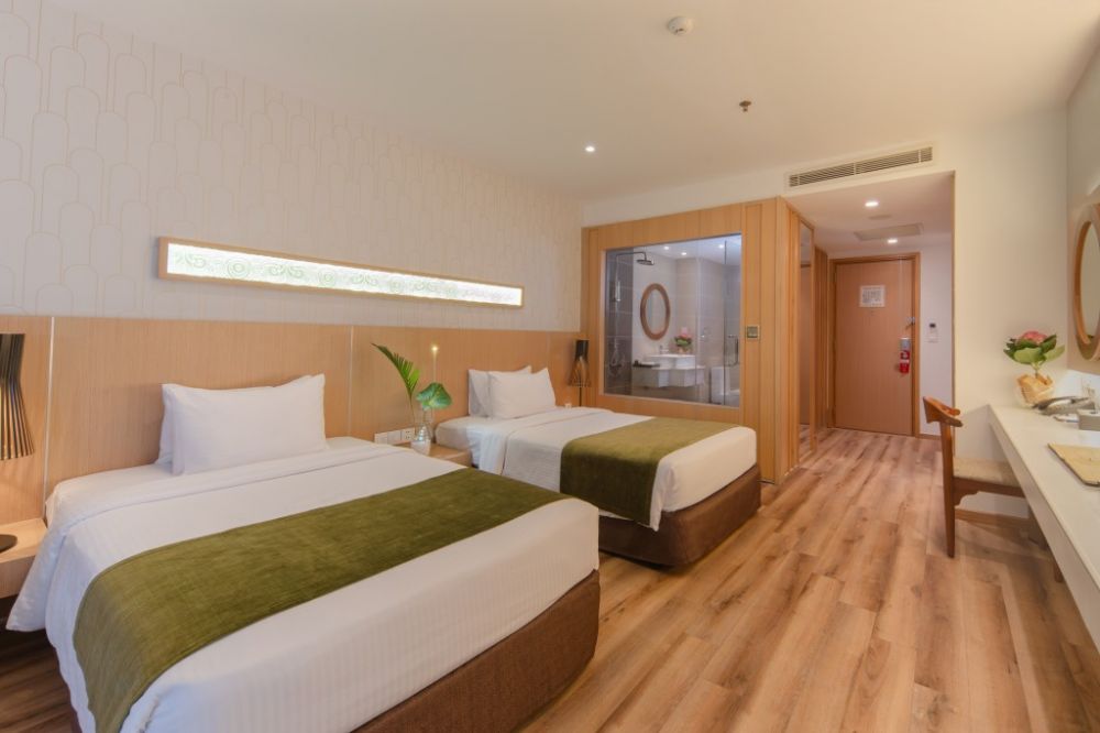 Deluxe Partial Sea View, Star City Hotel & Condotel Beachfront Nha Trang 4+