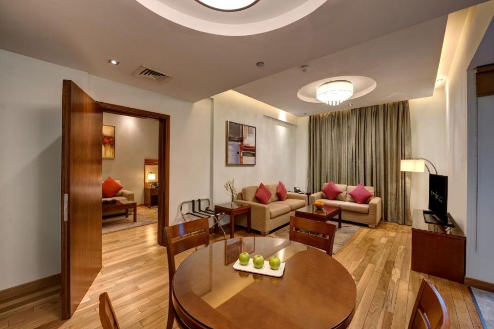 Deluxe 2 Bedroom Suite, Rose Park Hotel Al Barsha 4*