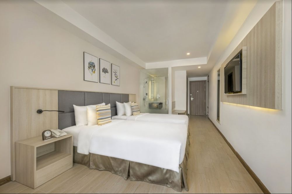 Deluxe CV/SV with Balcony, Atlantic Nha Trang Hotel 4*