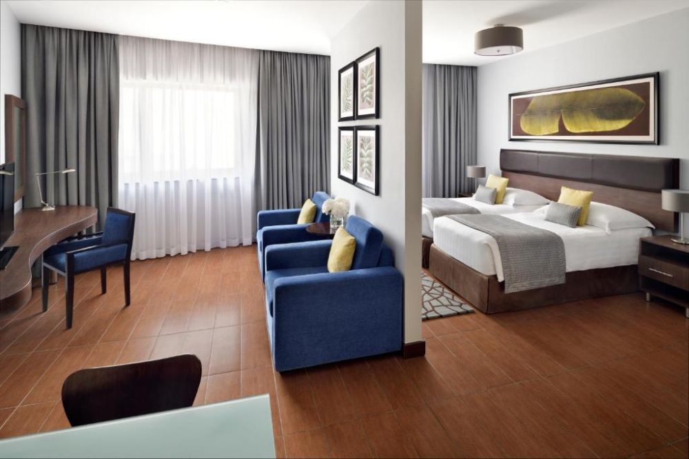 Deluxe Room, Movenpick Hotel Apartments Al Mamzar Dubai 5*