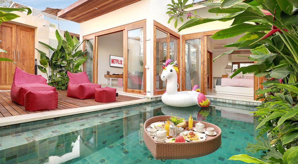One Bedroom Villa with Private Pool and Bathtub, The Jimbaran Villa 4*