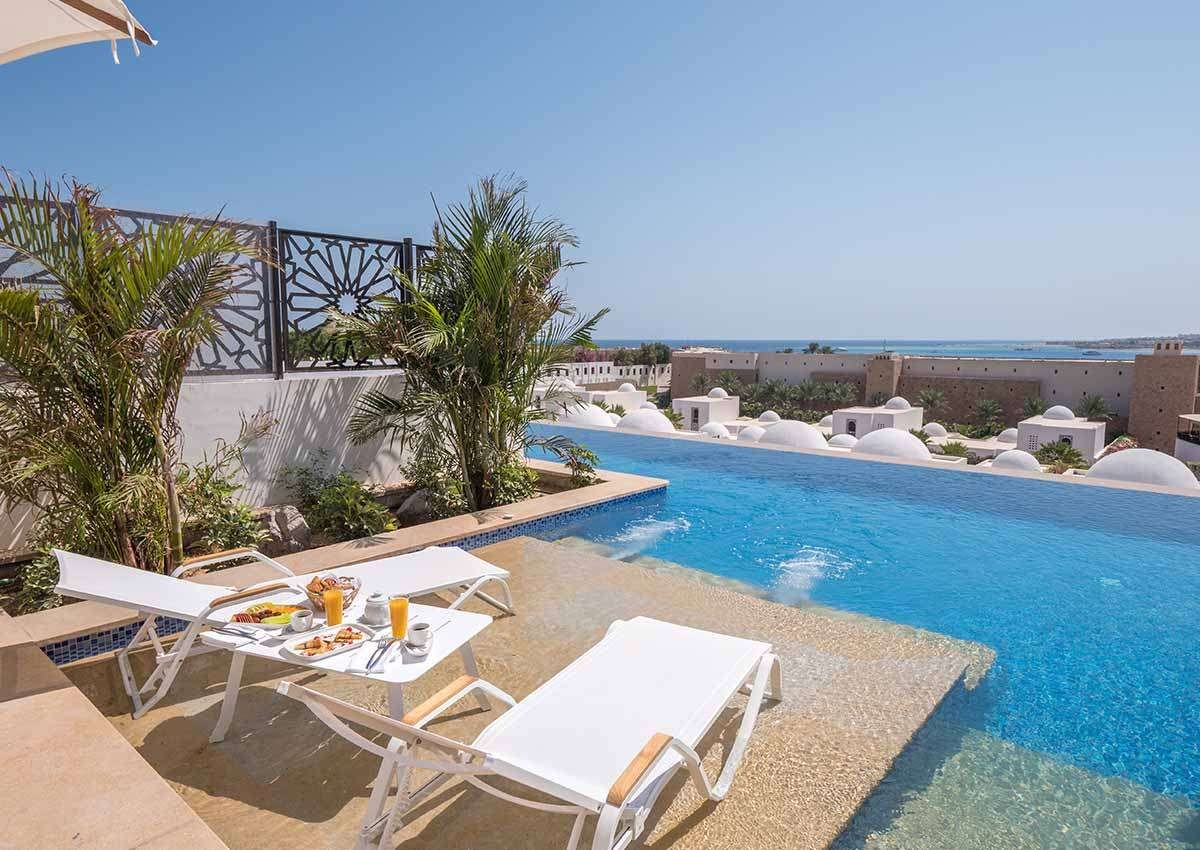 One Bedroom Sea View Swim-Up Villa, Fort Arabesque Resort Spa & Villas 4*