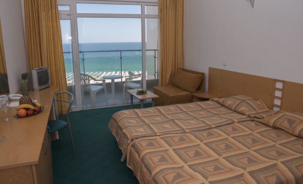 Superior twin room with front sea view, Slavyanski Sunny Beach 3*