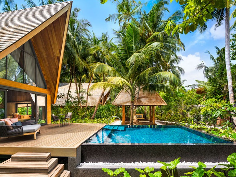 Garden villa with pool, The St. Regis Maldives 5*