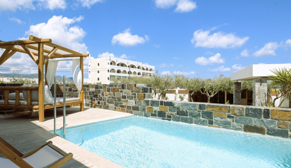 Two-Room Suite with Private pool, Malena Hotel & Suites | Adults Only 4*