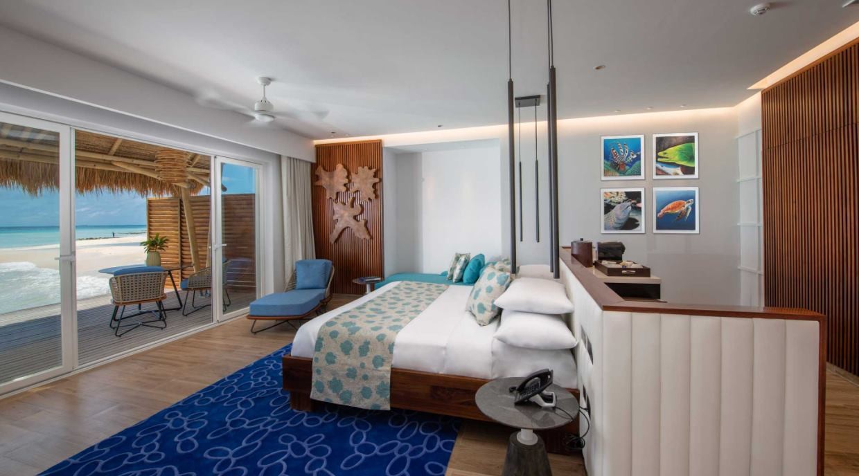 Superior Beach Villa with Pool, Emerald Maldives Resort & Spa 5*