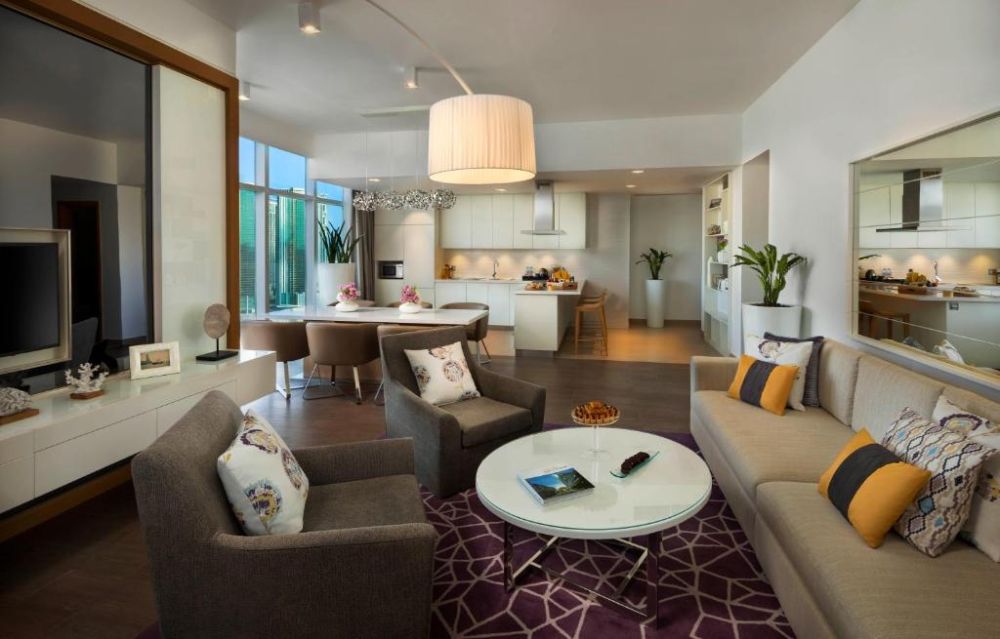 Sea View 3 Bedroom Apartment, Beach Rotana Residences Abu Dhabi 5*