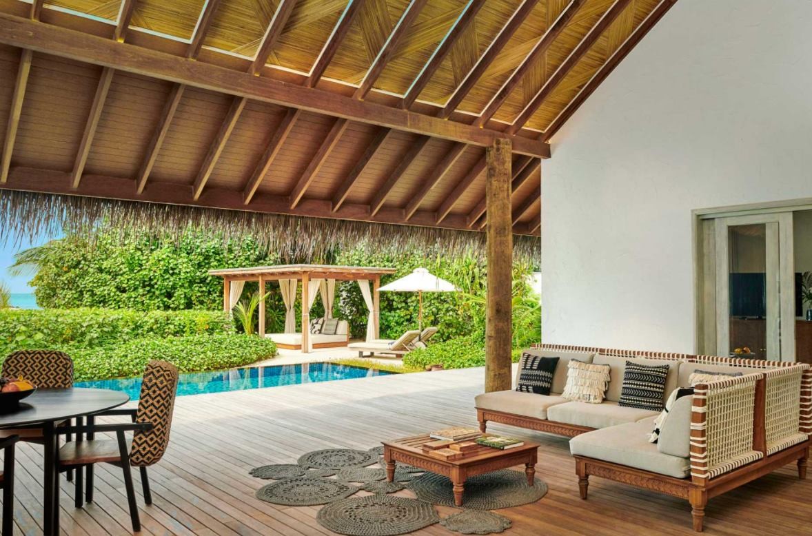 Three Bedroom Beach Sunset Villa, Fairmont Maldives Sirru Fen Fushi 5*