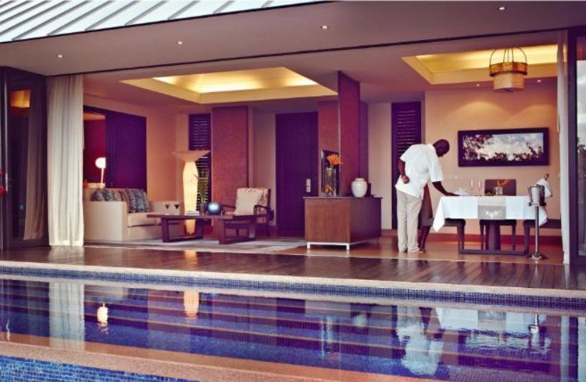 Two Bedroom Beachfront Pool Villa, Raffles Seychelles 5*