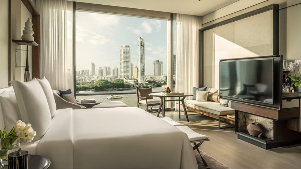 Deluxe River-View Two Bedroom Suite, Four Seasons Hotel Bangkok At Chao Phraya River 5*