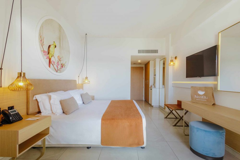 Superior Double Room with SV, NissiBlu Beach Resort 5*