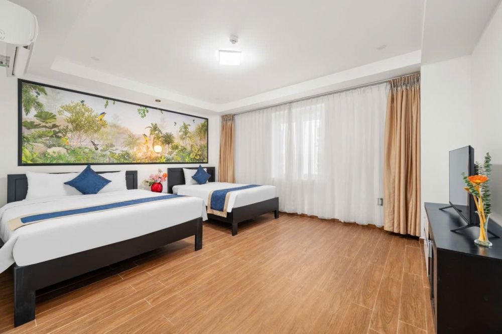 Triple Room Rear View, Kamala Hotel & Apartment Da Nang 4*